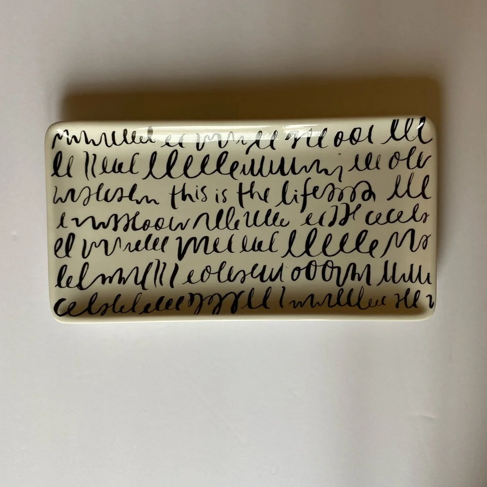 Kate spade deco dot tray